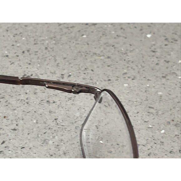 Salvatore Ferragamo Eyeglasses FRAMES ONLY Bronze rectangle 55-17-140 main image 4